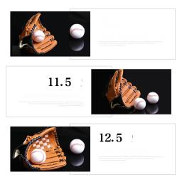 Plutônio grosso softball luvas de beisebol crianças júnior adulto coletor infield jarro luvas de beisebol para beisebol livre - Image 4