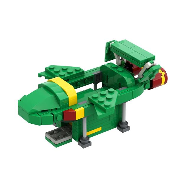 Blocos de Construção Thunderbirds 2 Espaçonave MOC 163 Peças