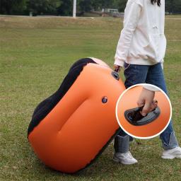 Colchão inflável automático ao ar livre, Camping cama de dormir, sofá de praia portátil, lancheira, almofada do agregado familiar, carro reclinável - Image 3