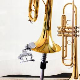 Marching Band Music Holder Universal Metal Plating, Music Book Clamp, Lightweight Trombone Music Clamp para saco de instrumentos - Image 2