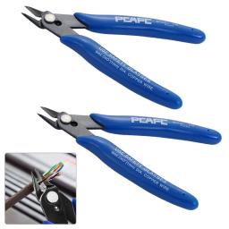 1/2 pces alicate profissional multi ferramentas funcionais cortadores de cabo de fio elétrico corte lado snips nipper de aço inoxidável nivelado - Image 1