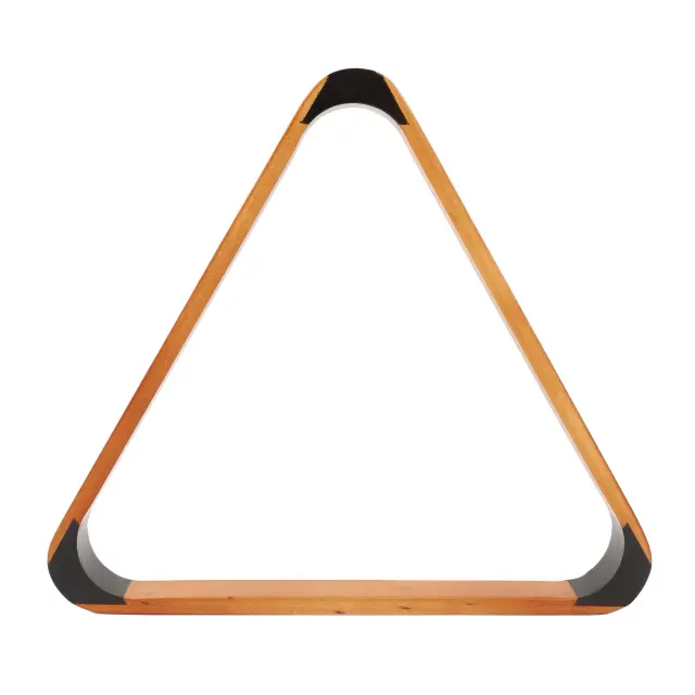 Rack de Bilhar Triângulo Pinho 57.2mm para 9 Bolas