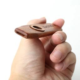 Portátil Kazoo Harmonica de Madeira para Iniciante, Instrumento Musical De Madeira, Guitarra, Ukulele, Acompactação, Presente para Crianças - Image 4