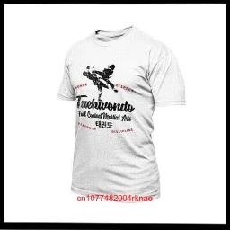 Taekwondo camiseta, luta de arte marcial, defesa pessoal, fitness, contato total, esporte, mangas longas ou curtas - Image 1