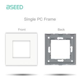 Bseed-plástico Frame peças para parede Internet, porta de carga USB, TV satélite Interface função, combinação DIY, Cat5 soquete - Image 5