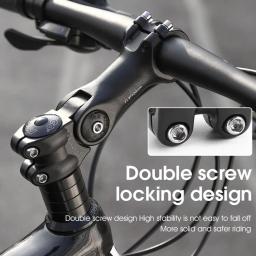 Bicicleta ajustável guiador Stem, Variável ± 60/30 ° Grau Riser Ângulo, MTB Road Bike, Frente Fork Adapter, 25.4mm, 31.8mm - Image 4
