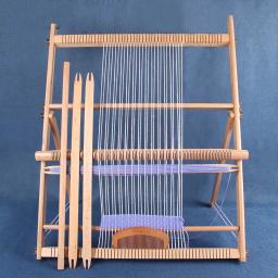 Grande Tecelagem Kit Tear para Iniciantes Com Suporte Tapeçaria Handmade Woven Wall Art Tear Weave Frame Tear Tecelagem Tricô Ferramentas - Image 6
