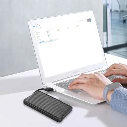 Fibra de carbono 2.5 "sata para usb3.0 hdd gabinete caso de disco rígido móvel para 7mm/9.5mm 2.5 polegada sata hdd ssd caixa de armazenamento externo - Image 3