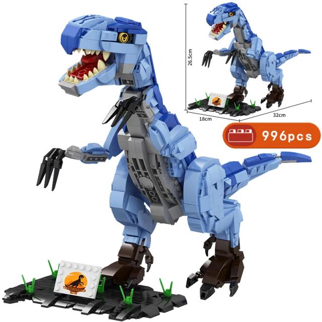 Jurassic World Parque Animal Blocos de Construção Dinossauro Figuras para Crianças