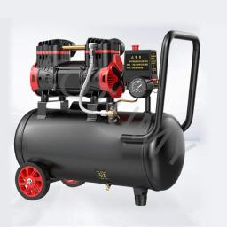 Compressor de ar silencioso, silencioso, isento de óleo, bomba de ar portátil, reparo doméstico, insuflação de pneus, compressor sussurro, 1100W, 1500W - Image 3