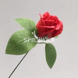 Spilewka rosa de 3 camadas com pétalas encaracoladas, cabeças de flores falsas, caixa de presente diy para casamento, dia dos namorados, decoração de casa, flor artificial - Image 3