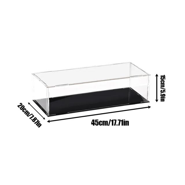 Display Case Acrílico para Coleção de Figuras - Organizador à Prova de Poeira e Proteção para Colecionáveis