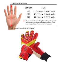 Luvas antiderrapantes do treinamento do goleiro para crianças, respirável, futebol, crianças - Image 6