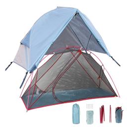 Barraca de acampamento resistente à água leve, berço para 1 pessoa, apto para exterior, camping, mochila, viajando - Image 3