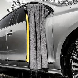 1 pçs toalha de limpeza de microfibra panos de limpeza de carro detalhando profissional secagem de carro toalha de microfibra ferramenta de manutenção de lavagem de carro - Image 5