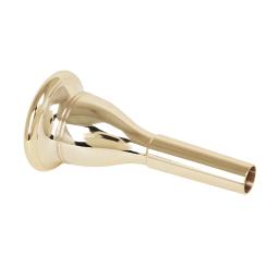 Grande Holding Horn Boquilha, Peças De Música, Tuba Baixo, Acessórios De Instrumentos De Latão, Prateado, Dourado, 13.3mm, No. 7 - Image 5