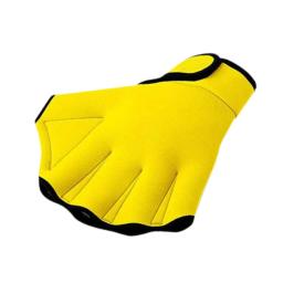 Luvas De Natação Ajustáveis Para Adultos, Luvas De Treinamento De Natação - Image 1