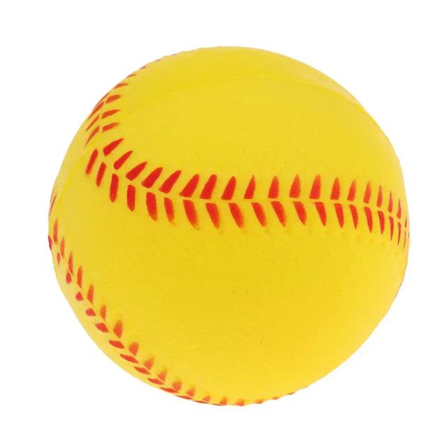 Treinamento Seguro com Bolas de Beisebol de Espuma de PU - Soft Practice Softball 9"