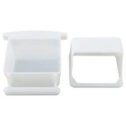 alimentador pássaros plástico com poleiro recipiente alimentos capacidade fácil limpar - Image 5