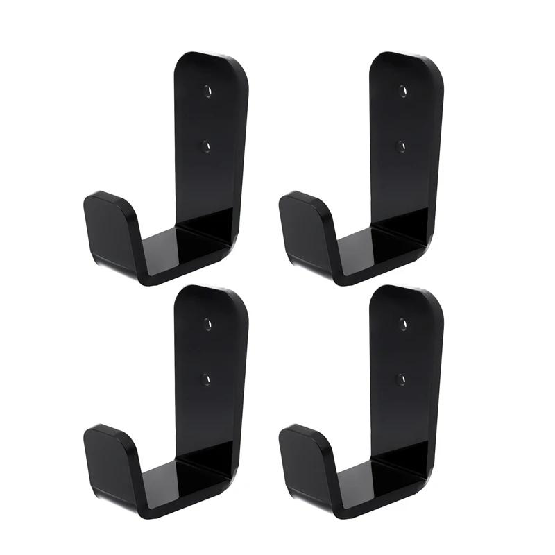 Hóquei Stick Wall Mount Display Holder, Golf Club Rack, cabide horizontal para parede doméstica, vara, 4 pcs - Image 1