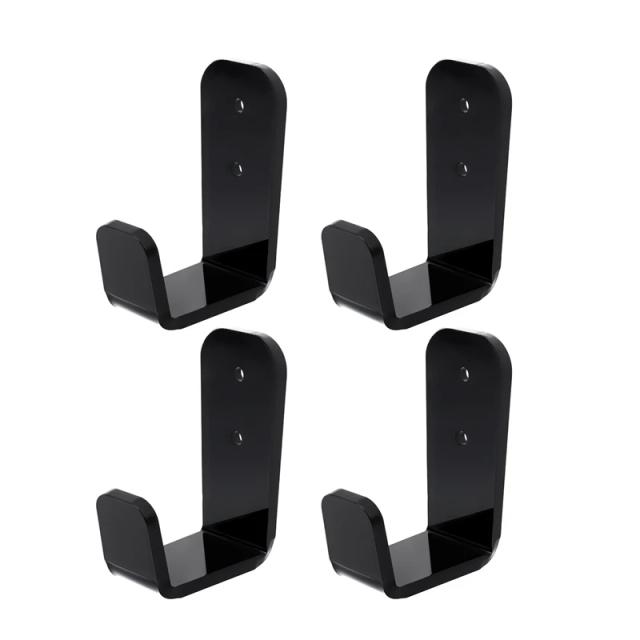 Suporte de Parede para Hóquei e Golfe, Rack Horizontal para 4 Bastões e Clubes