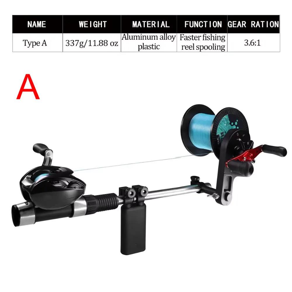 Enrolador de linha de pesca portátil, carretel de linha, sistema de enrolamento, ferramentas de pesca, mar, carpa, acessórios de pesca - Image 1