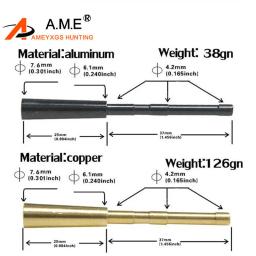 12pçs arquearia 4.2mm flecha inserção eixo de flecha e flecha conectar o assento para caça acessórios de tiro - Image 1