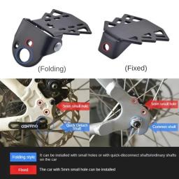 1 par de pedal traseiro de bicicleta mtb, apoio para os pés dobrável, acessórios de ciclismo, pé de bicicleta - Image 4
