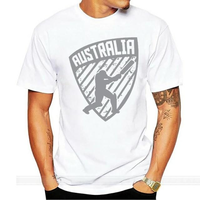 Camisa de Críquete Baggy Verde para o Verão - Estilo Australiano com Manga Curta e Design Inovador