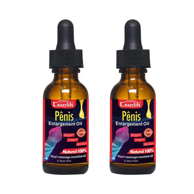 Óleo de Massagem Masculina para Crescimento e Ereção - 30ml