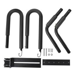 Bicicleta da motocicleta surfboard rack titular portátil ajustável do motor da bicicleta transportadora lateral surf rack wakeboard vento prancha transportadora - Image 4