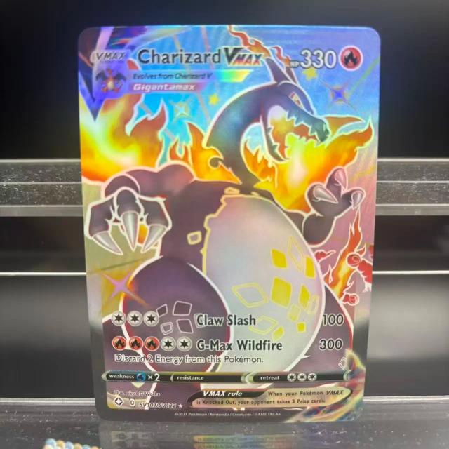 Coleção DIY PTCG Mega Charizard X EX Charizard GX Cartão Clássico Anime Jogo Presente Brinquedo