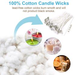 Kit DIY de Fabricação de Velas, Suporte de Velas, Vaso de Velas, Pavios de vela de 3 furos, Ferramentas para Fabricação de Velas - Image 4