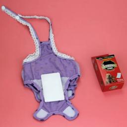 Forros de fraldas descartáveis para cães masculinos e femininos, fralda destacável, Anti vazamento, limpo, seguro para cães, 10 pcs por saco - Image 6