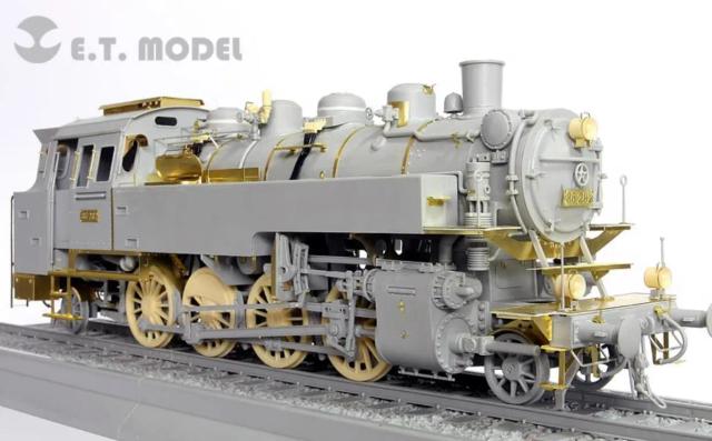 ET Modelo 1/35 E35-046 Locomotiva a Vapor BR86 DRG Peças de Gravura para Trompetista
