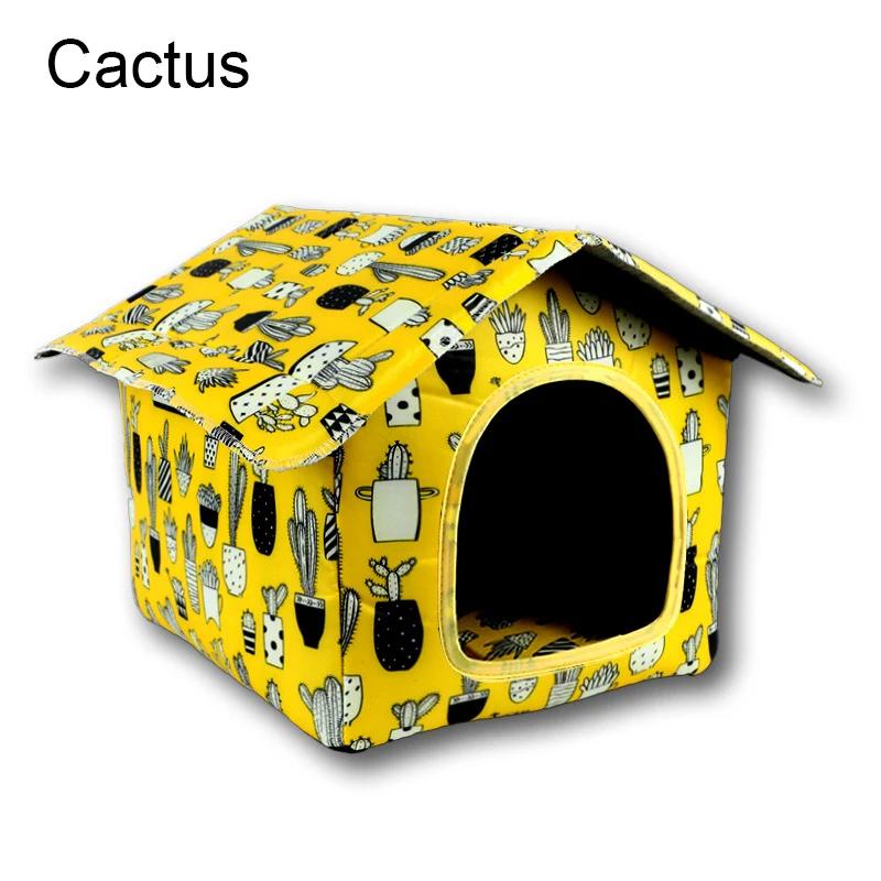 Abrigo impermeável dobrável para animais, casa dobrável para cães e gatos ao ar livre, Villa Tent para Pet - Image 1