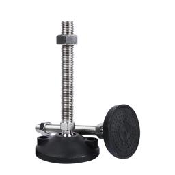 Aço inoxidável Nylon Universal Foot Cup, Suporte ajustável, Ajuste do parafuso de âncora, M8, M10, M12, 60, 80mm, Shoe Base - Image 3