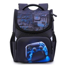 Mochila ortopédica impermeável para crianças, sacos escolares dos desenhos animados 3D, mochilas para meninos, mochila para crianças - Image 2