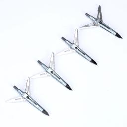 Broadhead Arrow Head for Archery Shaft, DIY com 2 Lâminas Expansíveis, Point Tips, 100 Grain, 3 Pcs, 6 Pcs, 12Pcs - Image 5