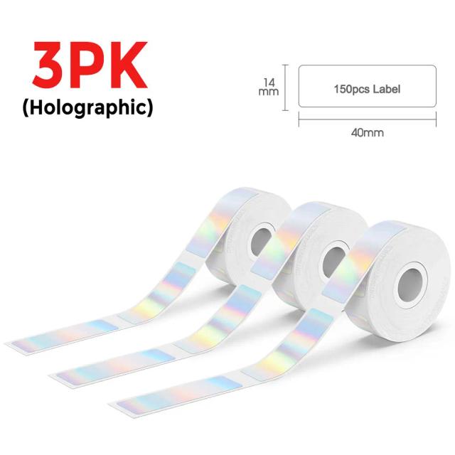 Marklife P15 D30 Fita Holográfica Auto-adesiva 3 Peças