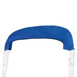 Capa de lona Bimini Top com armazenamento de tampa de inicialização, Anti-UV, proteção à prova de chuva para V-Hardy, V-Hull Jott Center, Console Boat, 600D, 4 arco - Image 5
