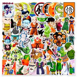 50/100 pçs anime dragon ball adesivos para crianças diy graffiti skate portátil garrafa de água motocicleta brinquedo dos desenhos animados decalques adesivo - Image 2