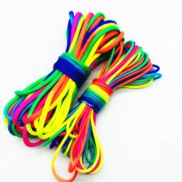 Parachute Cord Rope, Lanyard, Mil Spec Type, Escalada, Camping, Survival Equipment, DIY Pulseira, Rainbow, 0.5mm, 1mm, 1.5mm, 2mm, 4mm - Image 2