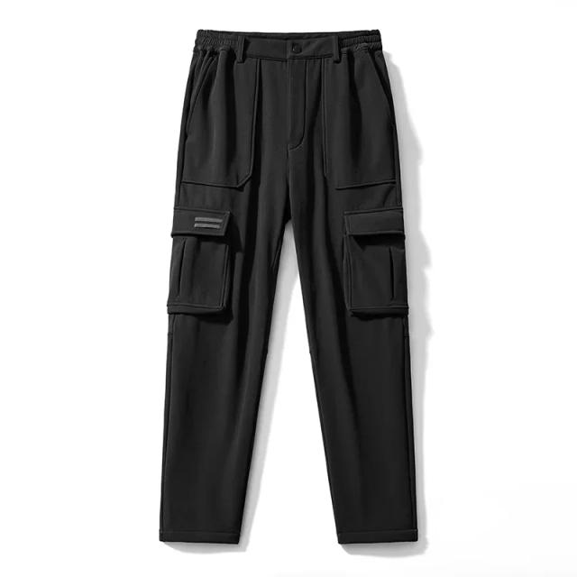 Calças de Equitação Unissex Soft Shell Impermeáveis e À Prova de Vento para Outono e Inverno