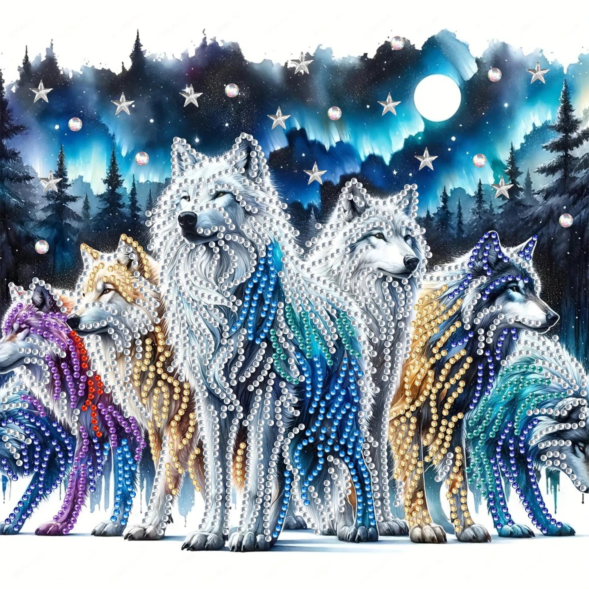RUOPOTY-Kits De Mosaico De Diamante Para Decoração De Casa, Pintura Diamante, Pedras Especiais, Ferramentas De Animais, Kit DIY, Bordado De Strass De Cristal - Image 1