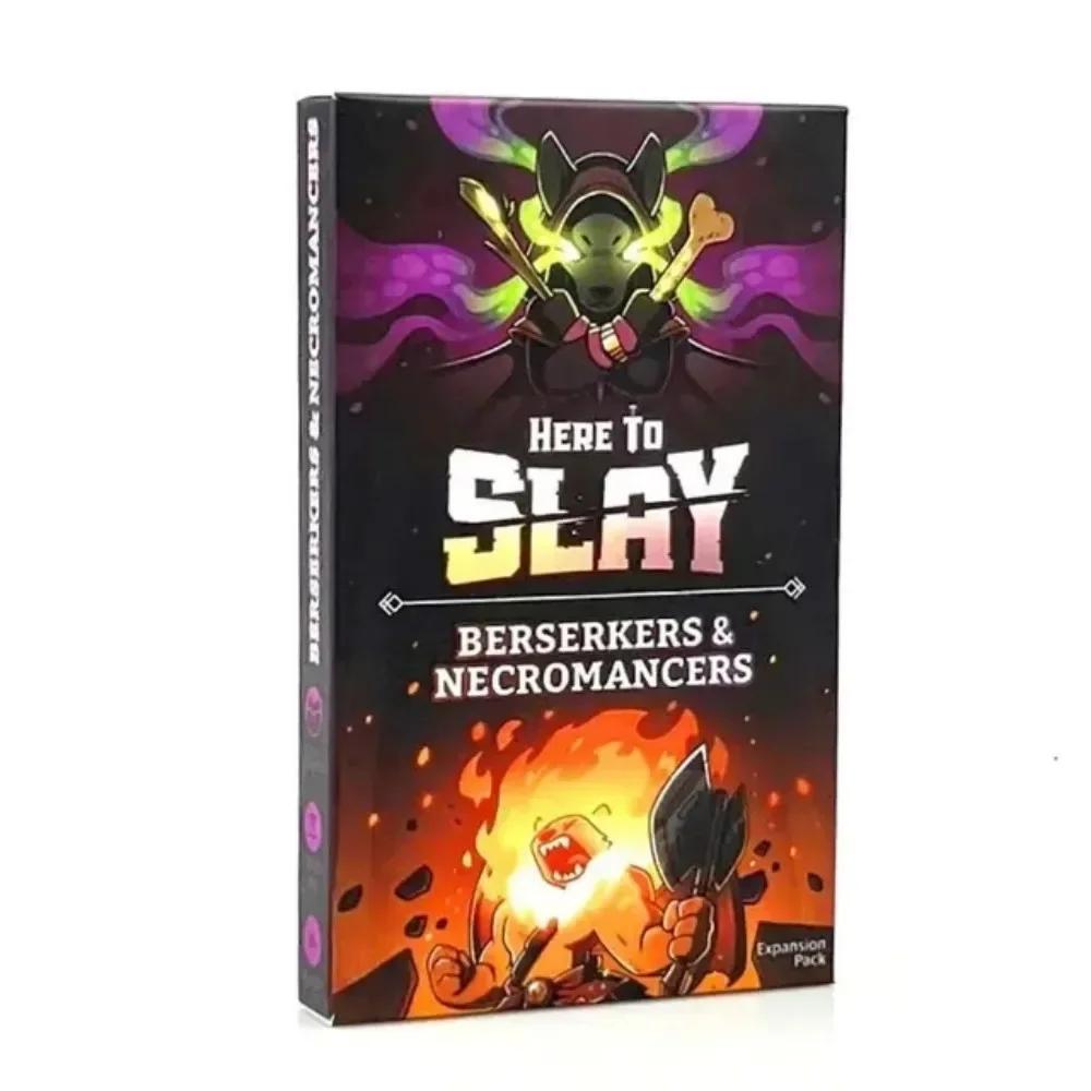 Versão Inglês do Jogo de Cartas, Aqui para Slay, Reunião Familiar, Festa do Lazer, Presente Toy - Image 1