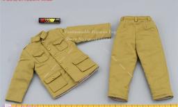 Jaqueta e calça de soldado masculino, traje blindado camuflado na selva, uniforme tático Sniper militar roupas de combate para 12 "Dolls, 1/6 - Image 4