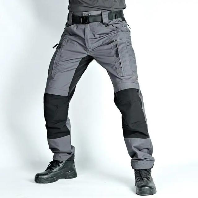 Ao ar livre tático multifuncional anti facão calças de proteção dos homens moda flexível escondido anti hacker roupas