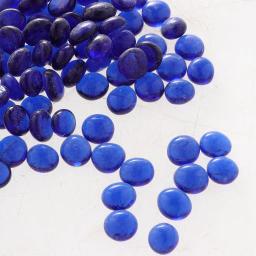 Mármores de vidro premium para aquário, aquário sólido, seixos, enchimento do vaso, grânulos de cristal, mesa scatter, azul escuro, 100pcs - Image 6