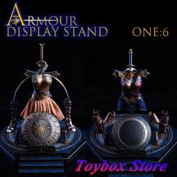 TYStoys-Mulher Maravilha Armadura Display Stand, Espada Escudo Bow Arrow Arma Acessório Bag, 12 "Figura Boneca, 1:6, 20DT13 - Image 1